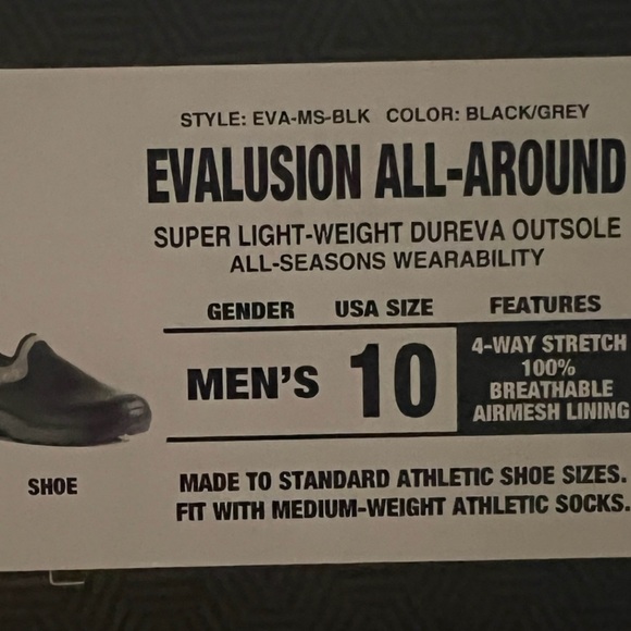 DRYSHOD • Evalusion Super Lightweight Rubber Shoe Waterproof Includes Box - Picture 7 of 7